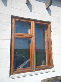 Деревянные двустворчатые окна с уплотнителем DEVENTER
