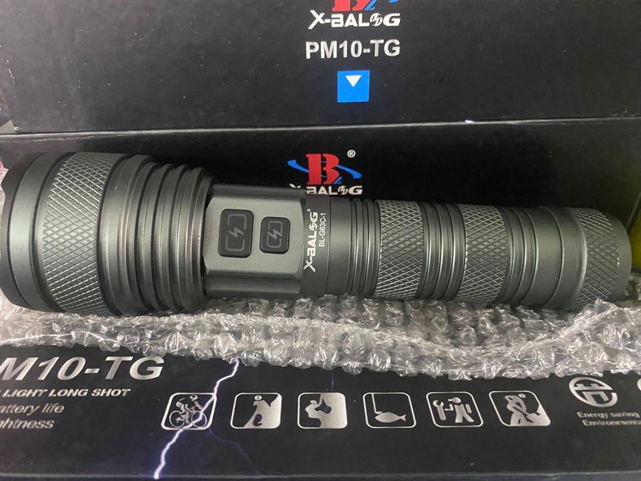 Lanterna led laser bateria 21700 zoom 3km distancia