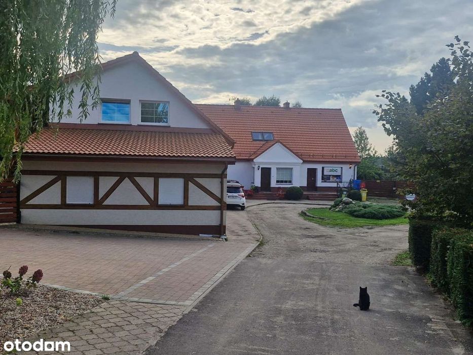 Dom + domek letniskowy + apartamenty + sklep + panele fotowoltaiczne