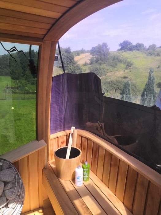 Sauna HIT rarytas fińska sucha ogrodowa z gondoli BALIA GRATIS