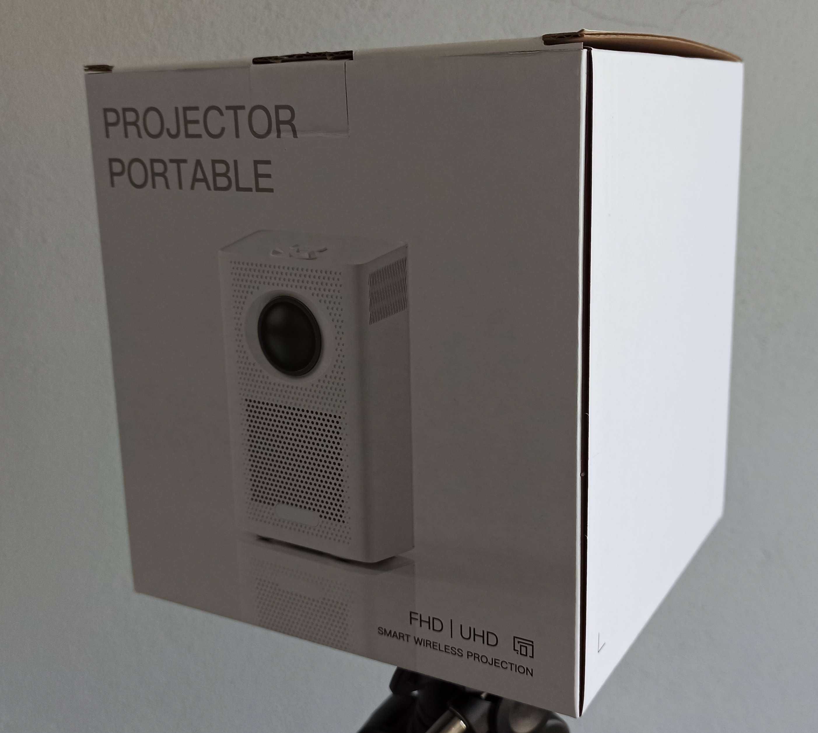 Projetor Hongtop s30max 4k android wifi portátil 1080p