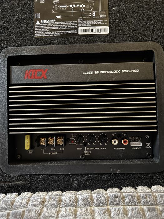 Сабвуфер KIKX gt311bpa