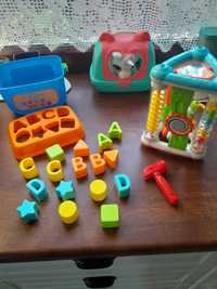 Zabawki edukacyjne+ gratis jednorożec w kuferku