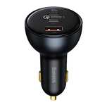 Baseus szybka ładowarka samochodowa USB / USB Typ C 160W PPS Quick Cha