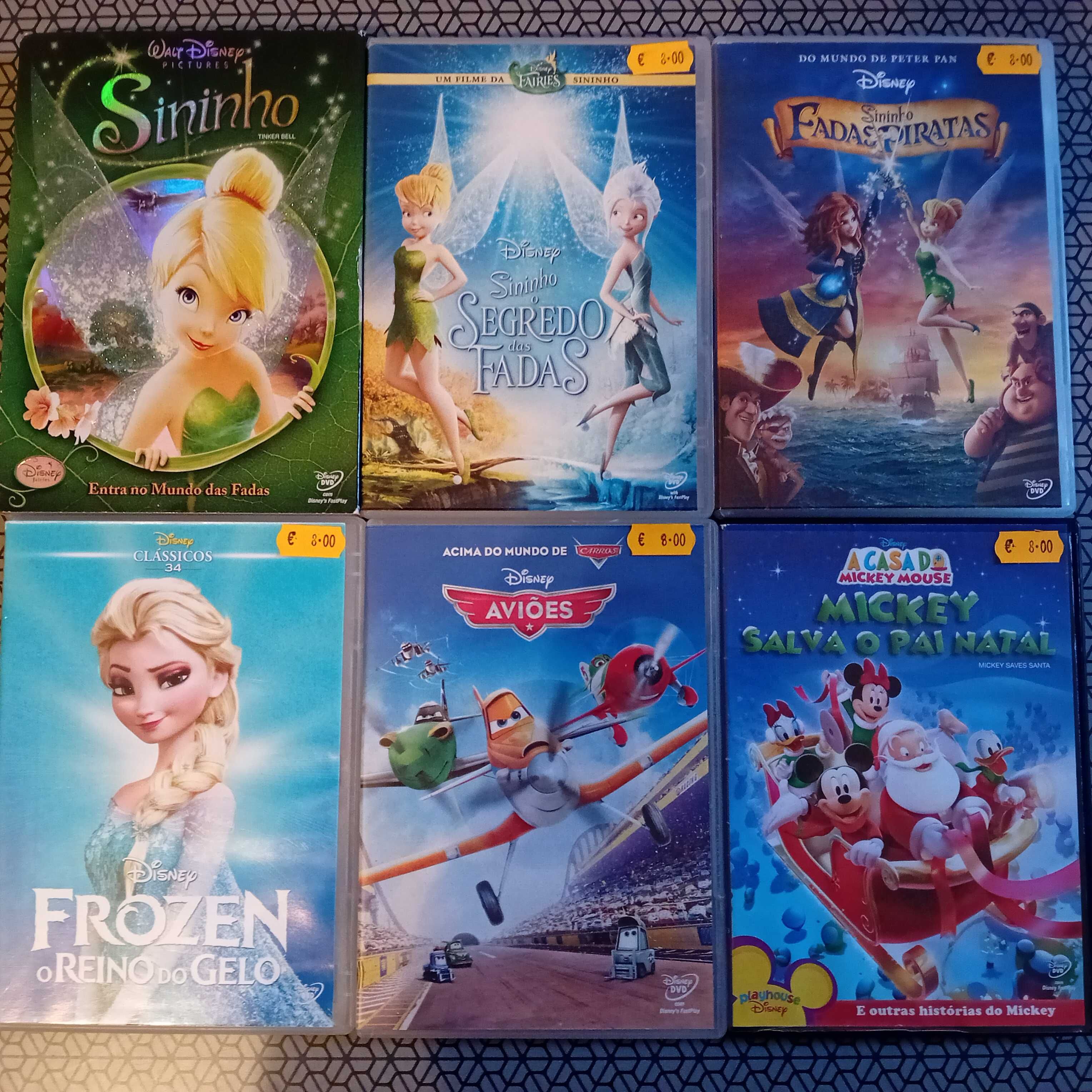 Filmes em Dvd de Animação da Walt Disney VI.