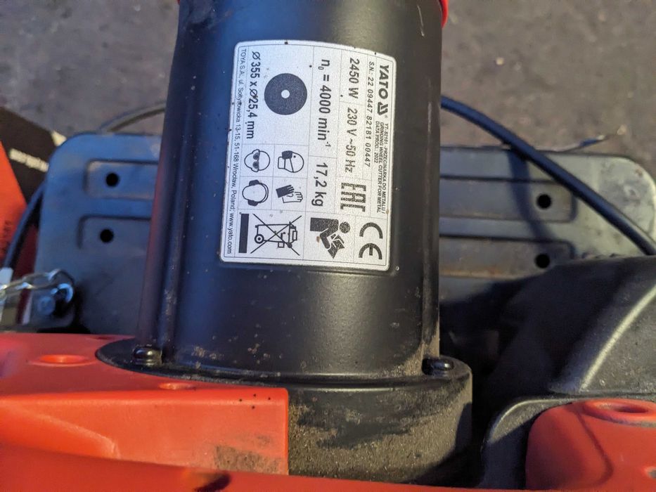 Yato YT-82181 Przecinarka do metalu ukośna piła pilarka