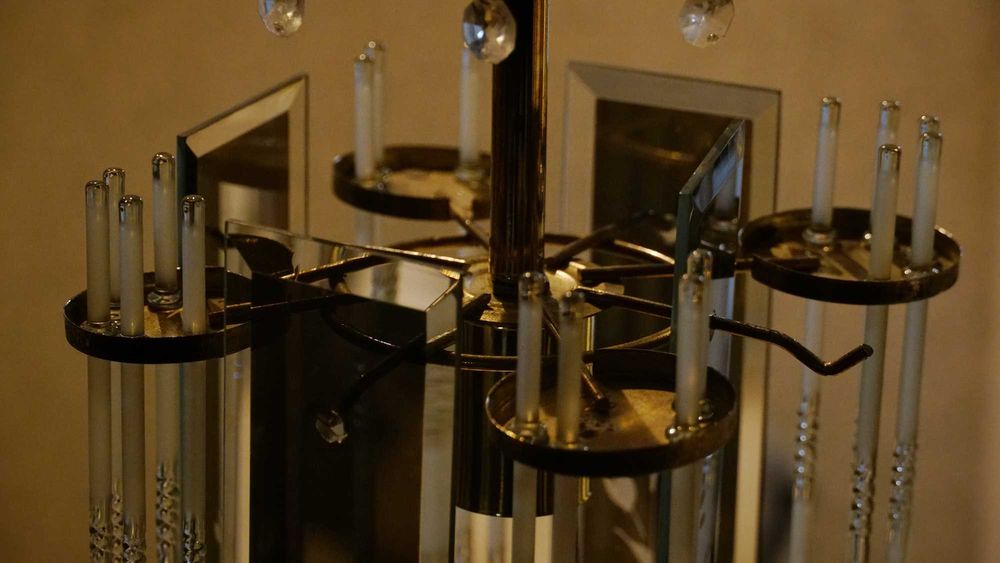 Люстра Н27 скляна