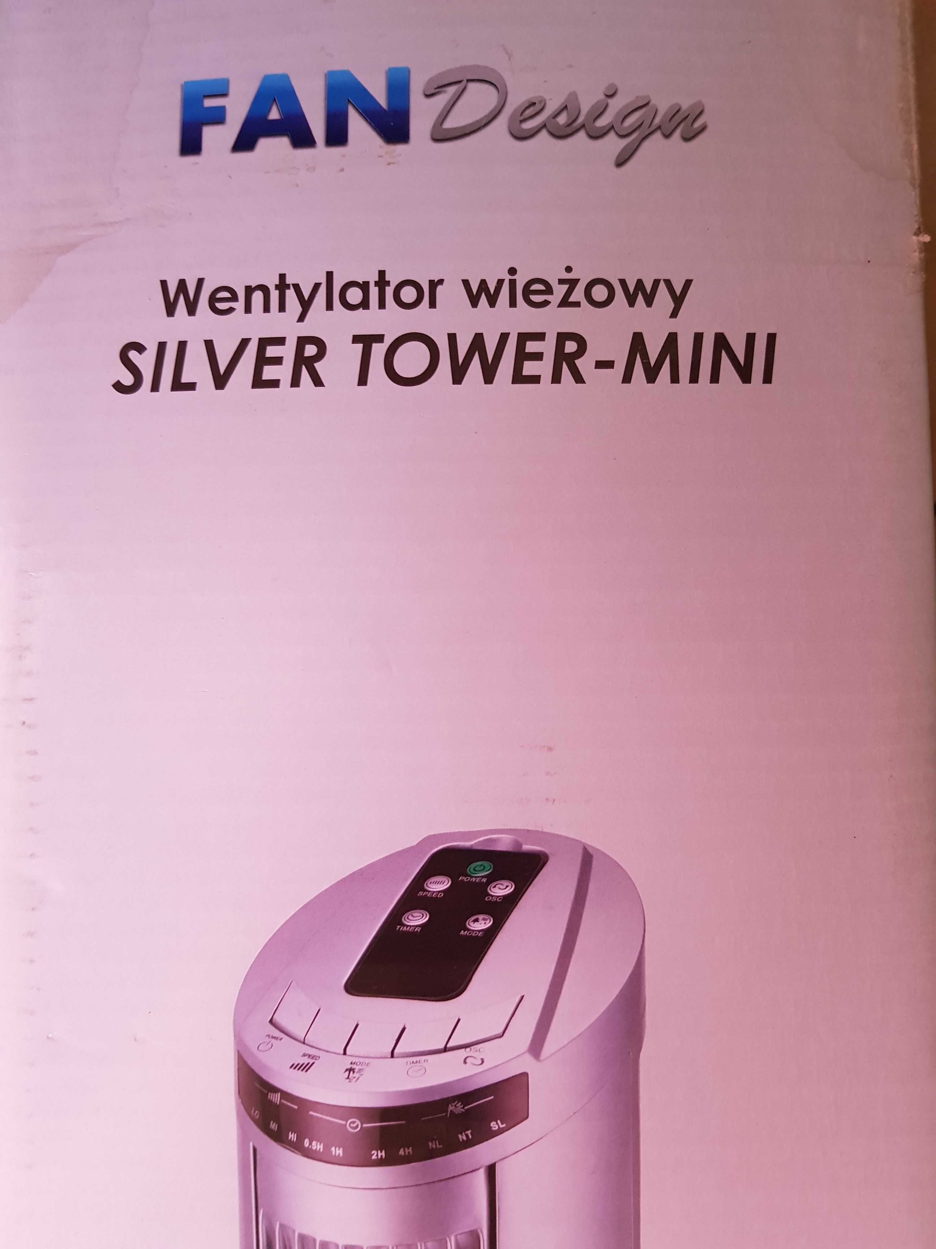 Wentylator kolumnowy  Fan Design Silver Tower-MINI – NOWY