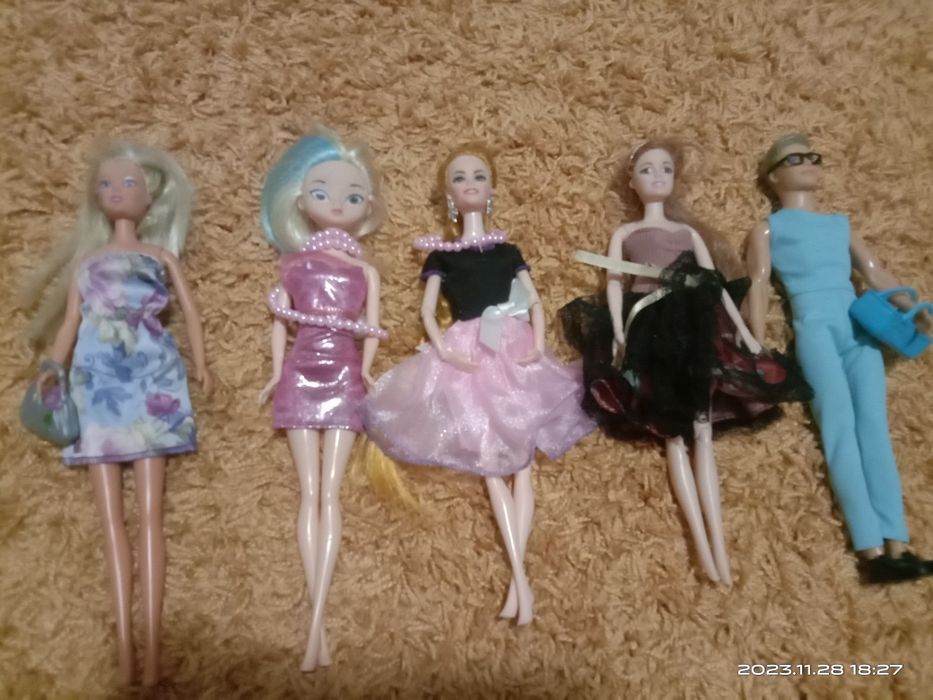 Детская мебель, куклы  Барби, Кен