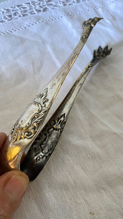 Pinça antiga açúcar