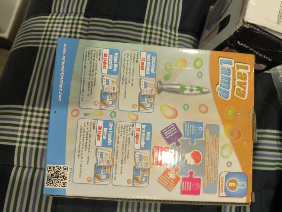 Lava lamp azul science for you