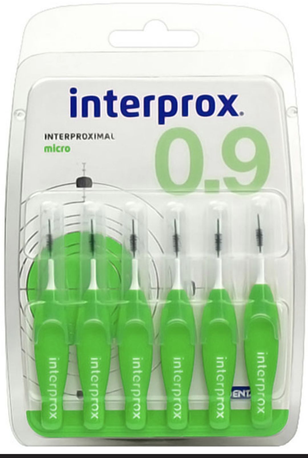 Міжзубні йоршики щітки Dentaid Interprox 0.9 мм