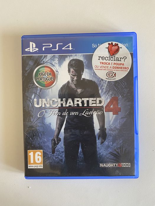 Uncharted 4: O Fim de um Ladrão - PS4