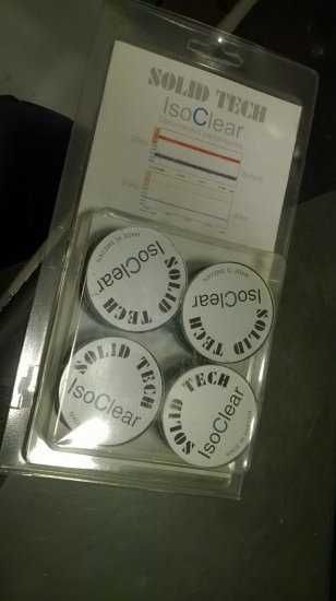 Solid Tech - IsoClear  Performance Isolation feet