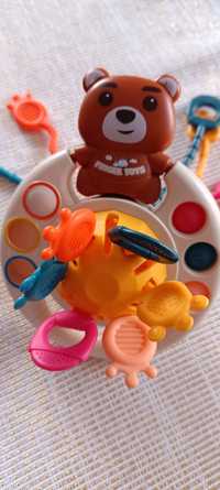 Montessori gryzak, zabawka sensoryczna