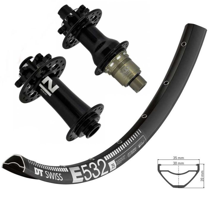 Koła DT Swiss E532 + Novatec D791/D792 enduro MTB nowe