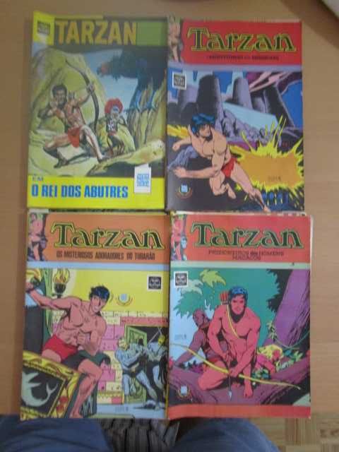 BD Tarzan Mundo Aventuras vários números