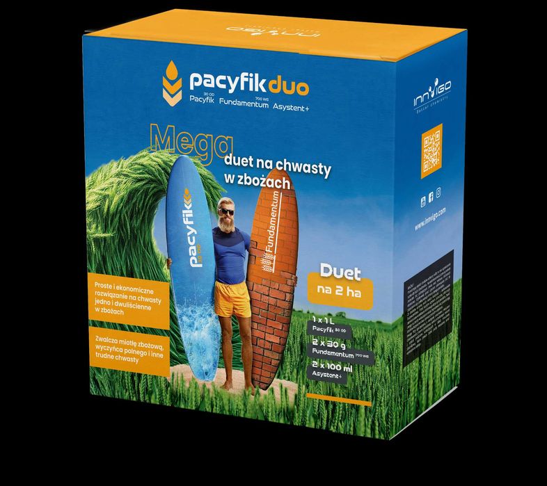 PACYFIK DUO pak 2ha na wyczyńca życice miotłę stokłosę chwasty w zbożu