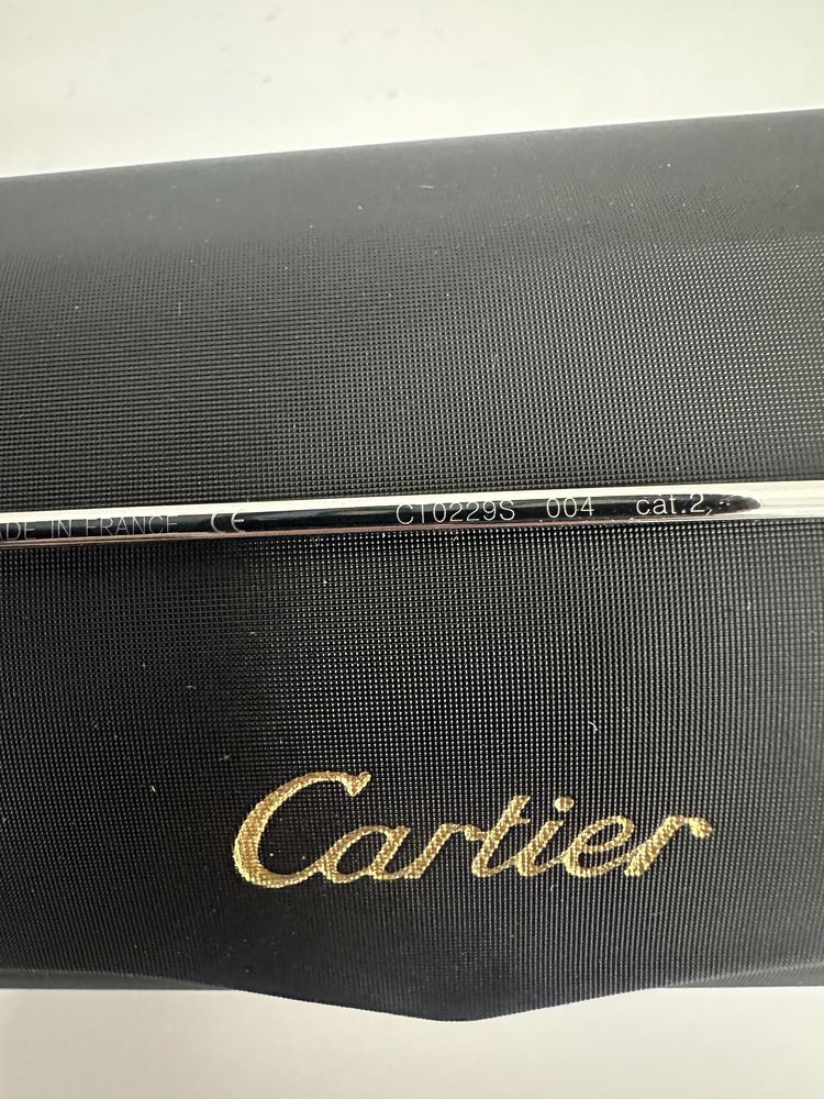 Сонцезахісні окуляри Cartier Santos оригінал