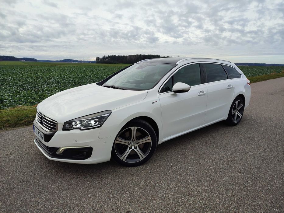 Peugeot 508**GT-Line**2,0**180KM**Full LED**Panorama**Biała perła