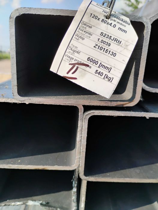 Profil 120 x 80 x 4 II gatunek