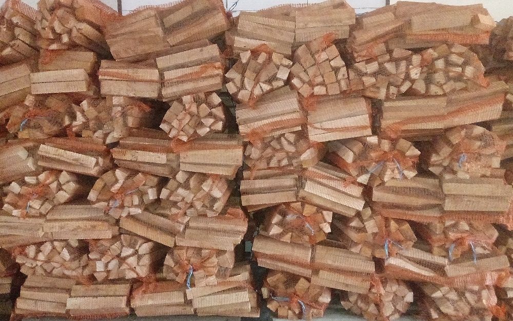 drewno workowane dębowe dąb kominkowe pizzeria Domasławice