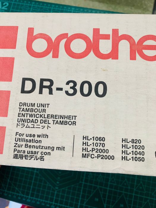 Tambor impressora Brother Drum DR300 Preto