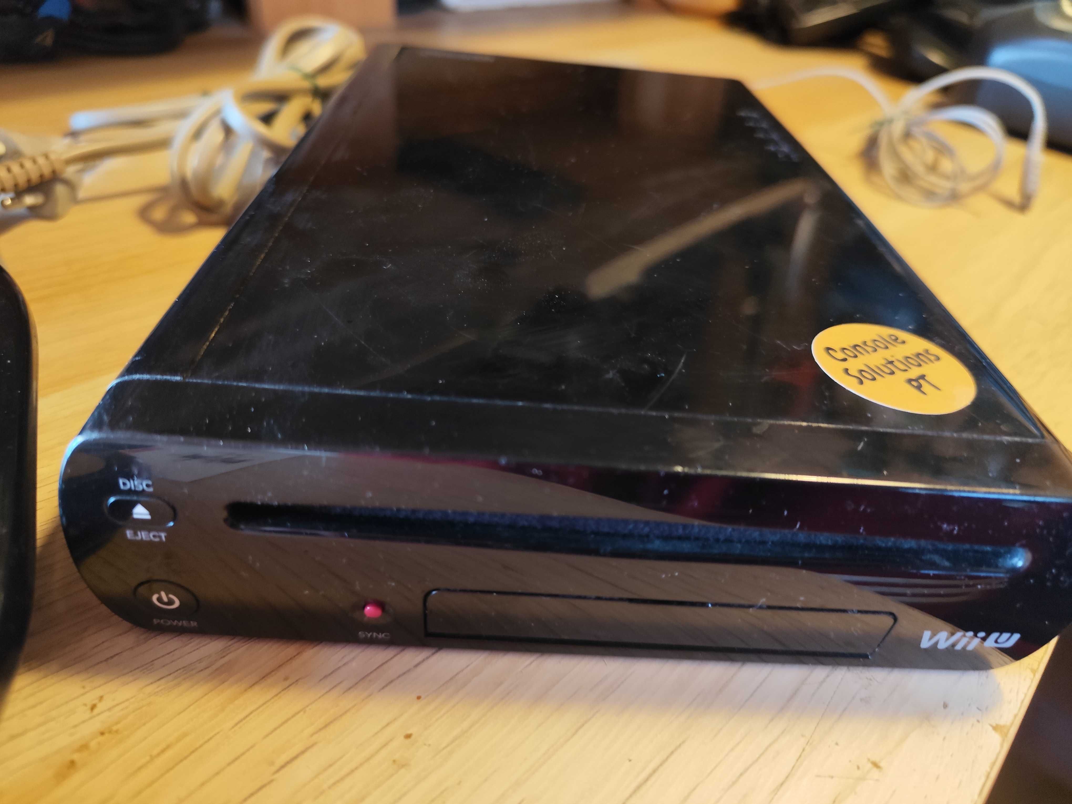 Wii-U 32GBs, desbloqueada, Portes Grátis