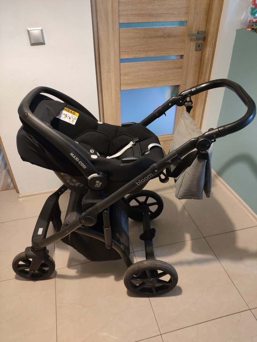 Wózek Roan Bloom 2w1 plus nosidło Maxi Cosi
