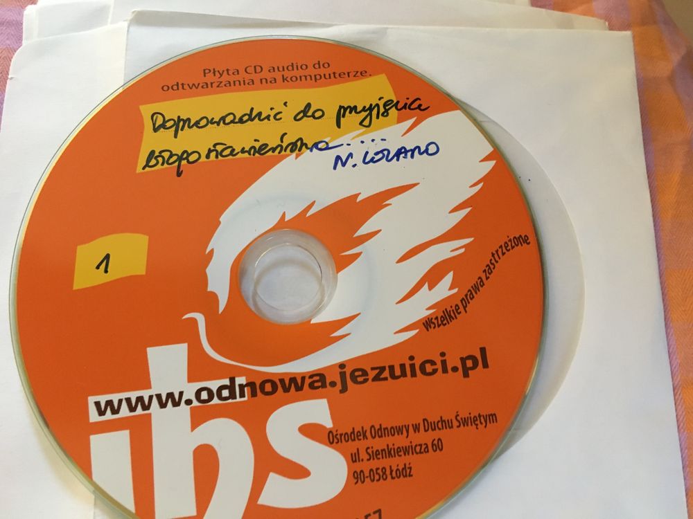 Modlitwa uwolnienia Płyty CD N. Lozano 5 sztuk Nowe