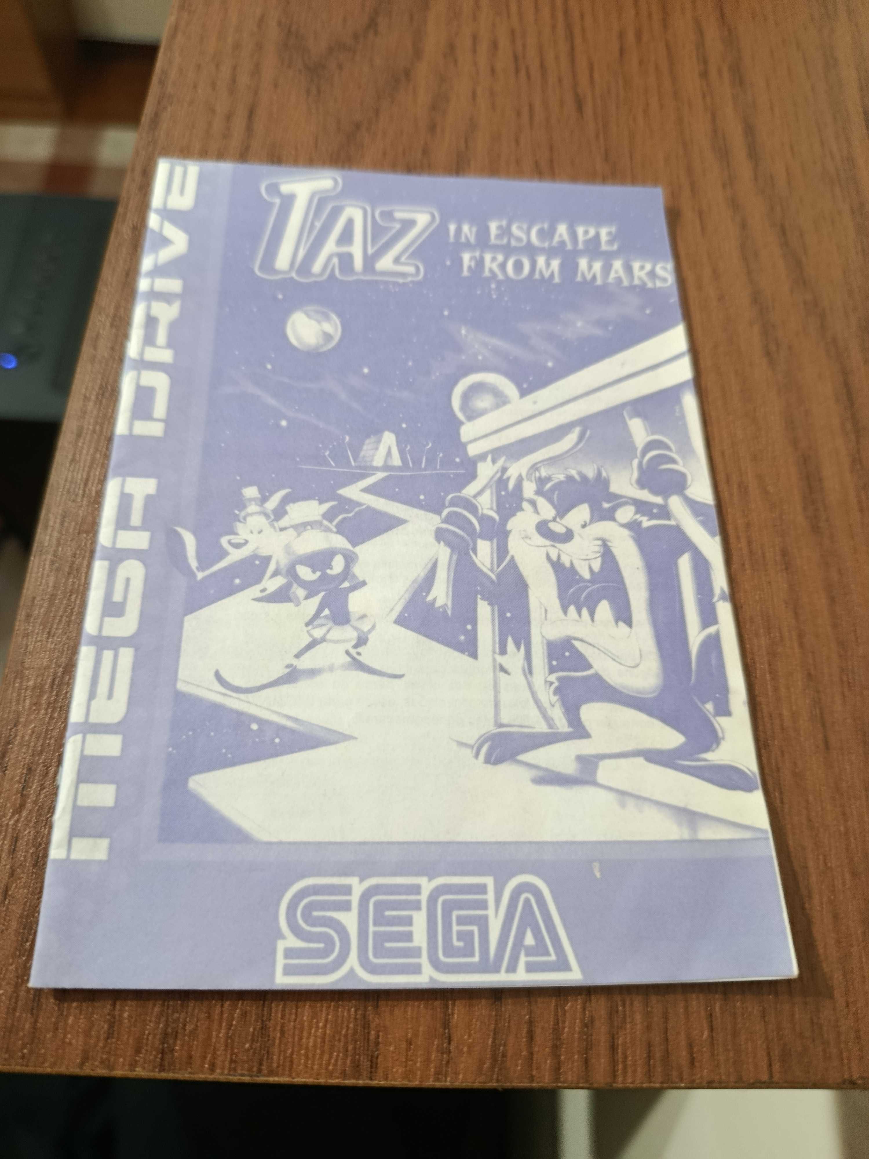 Jogo Mega Drive - TAZ in escape from Mars