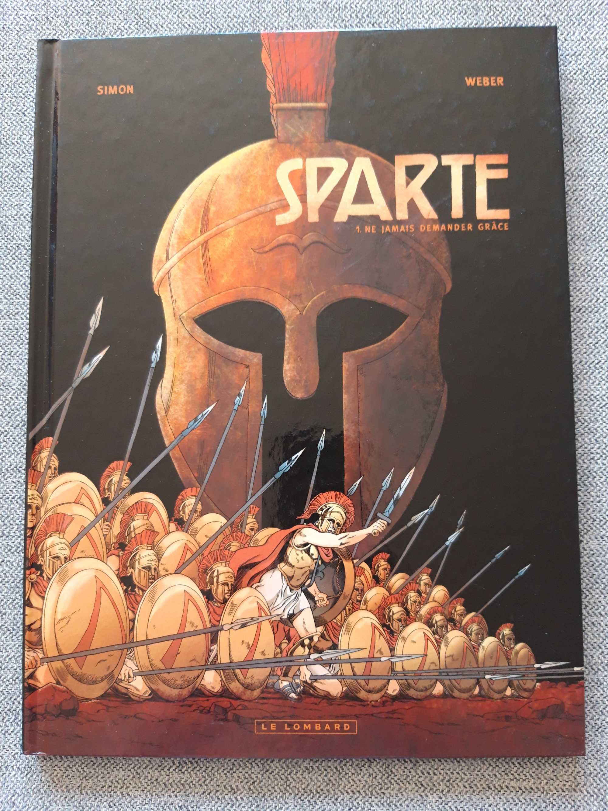 BD "Sparte - Ne jamais demander grâce T1" de Simon & Weber