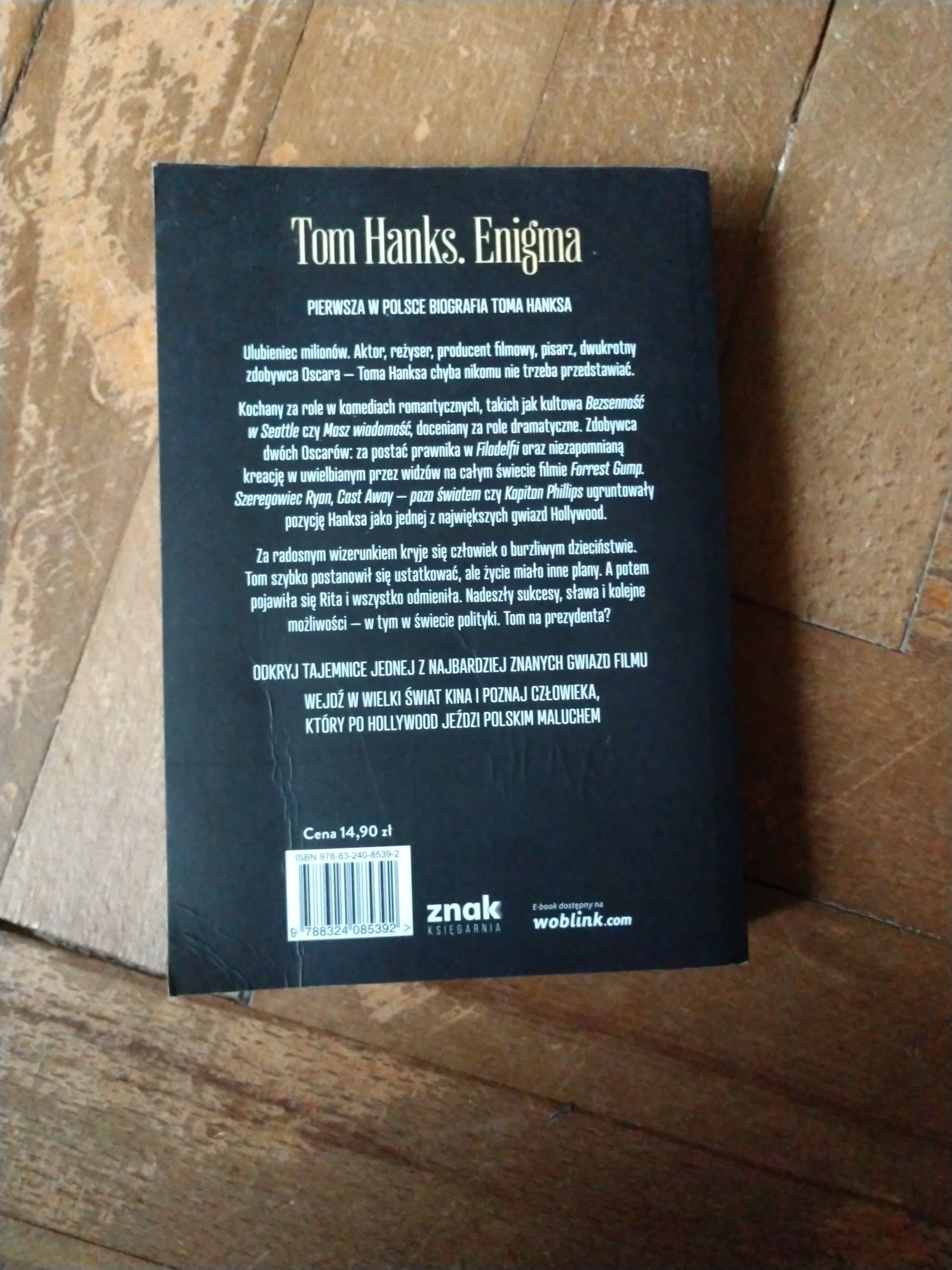 Książka "Tom Hanks Enigma"