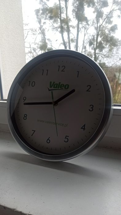 Zegar ścienny VALEO warsztat garaż biuro