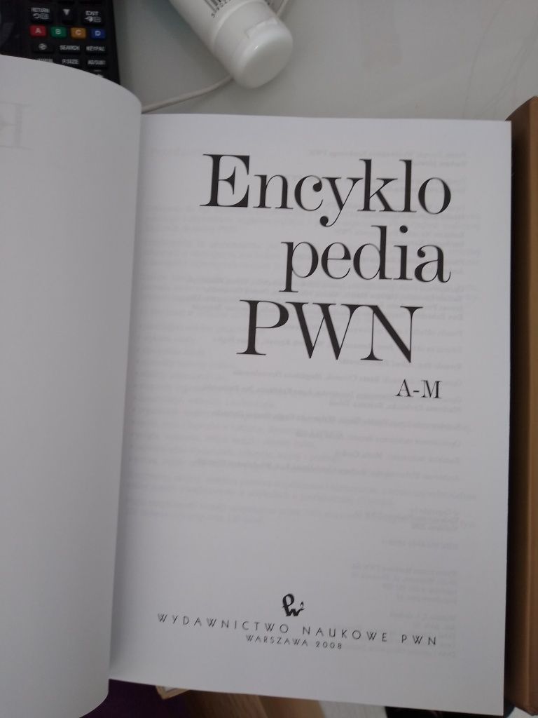 Encyklopedia PWN dwu tomowa