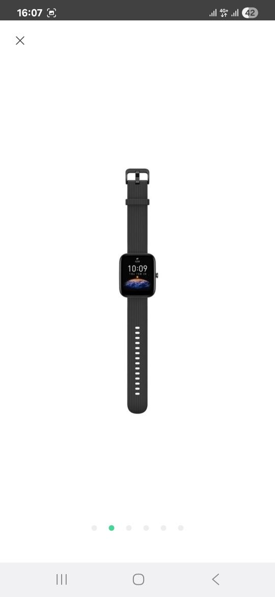 Amazfit bip 3 black
