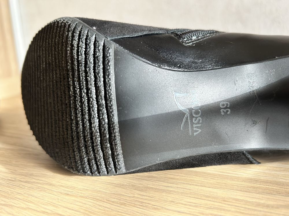 Buty botki Visconi czarne r.39