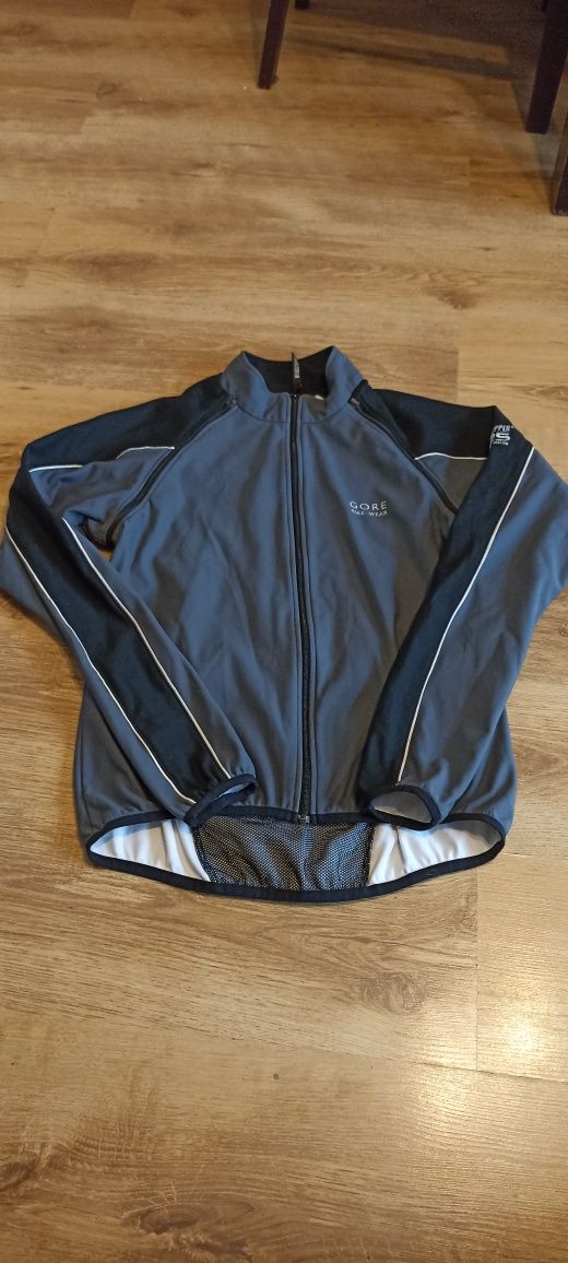 Kurtka Rowerowa Gore Bike Wear Windstopper Rozm M Odpinane Rękawy