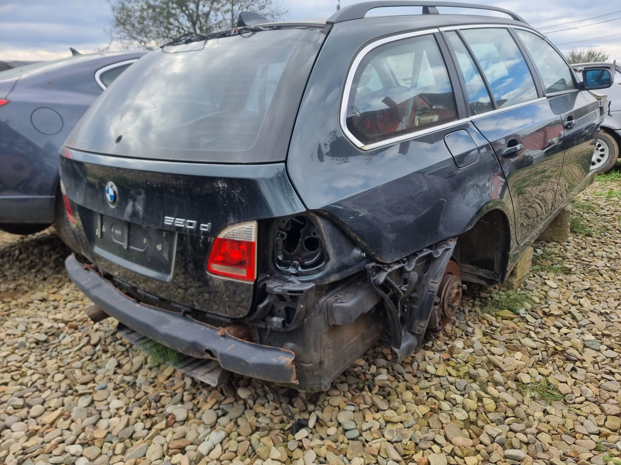 Ляда БМВ Е61 Кришка Багажника Скло BMW E61 Розборка Шрот Запчастини