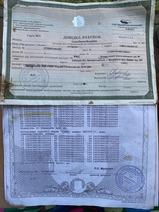 Продам скутер YIBEN YB150T-10