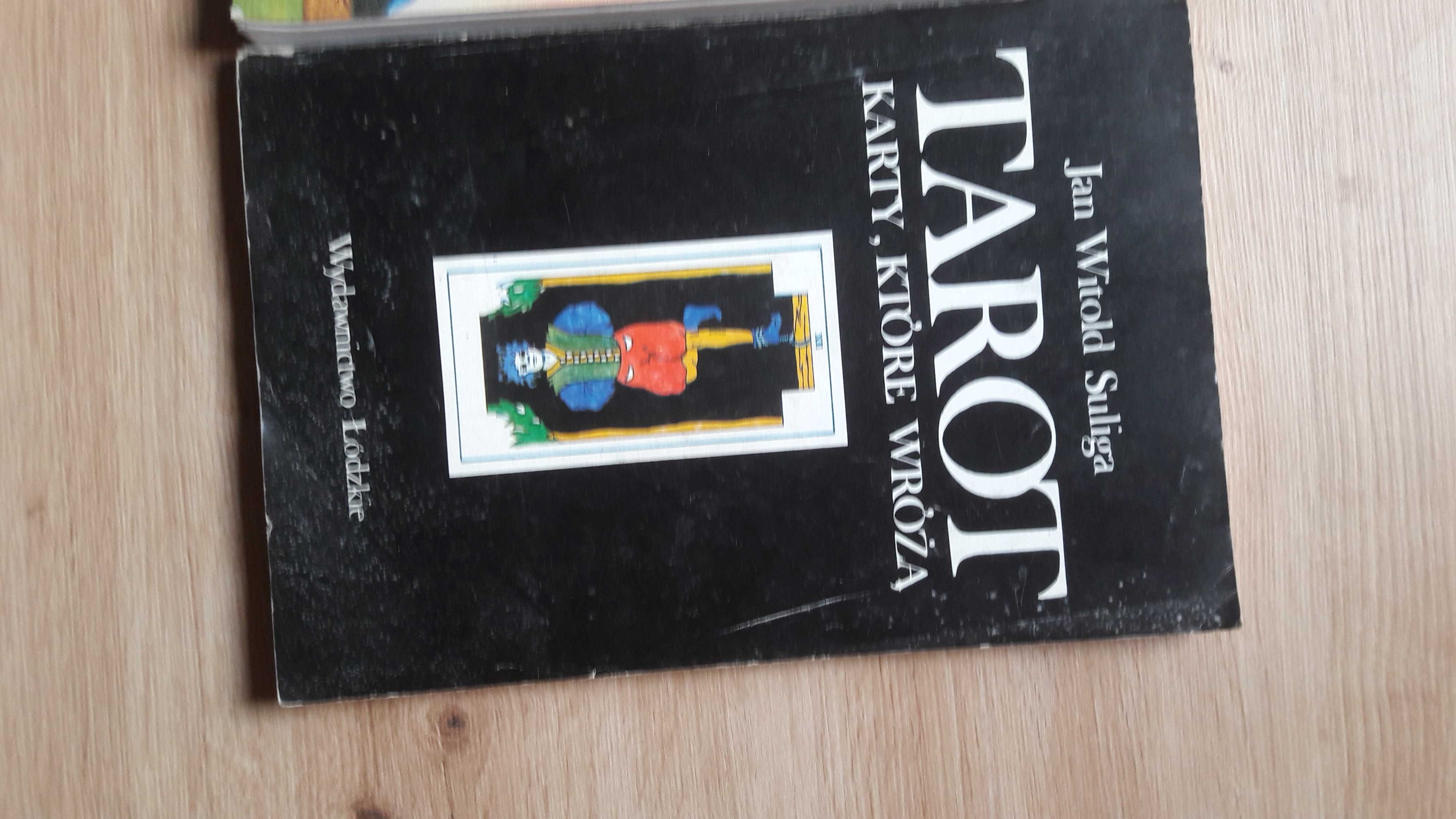 Tarot karty, które wróżą DEDYKACJA AUTOR Jan Witold Suliga z 1990 roku