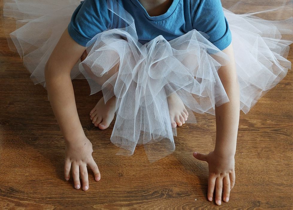 Tutu spódniczka baletowa balerina baletnica pudrowy róż