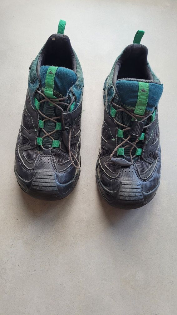 Buty turystyczne wodoodporne Quechua Crossrock dzieci rozmiar 36