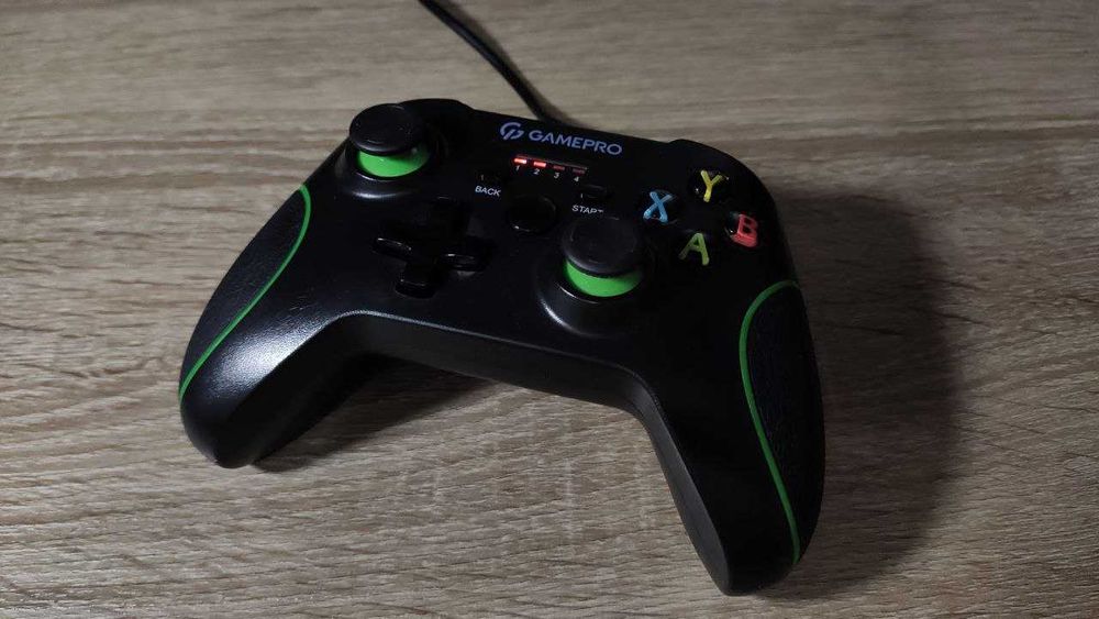 Ігровий Геймпад-джостик GamePro MG450B Black-Green