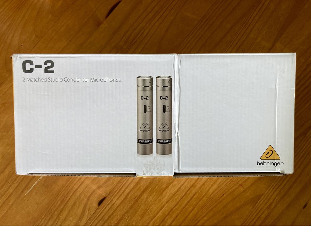 Microfones behringer c2