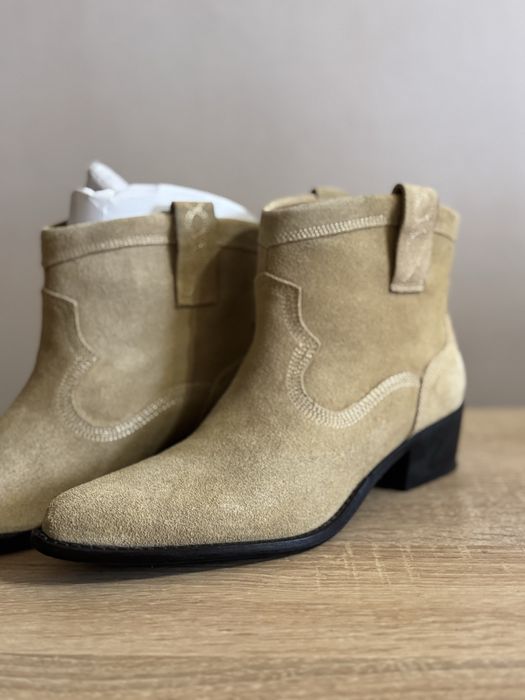 Замшеві ковбойки Zara