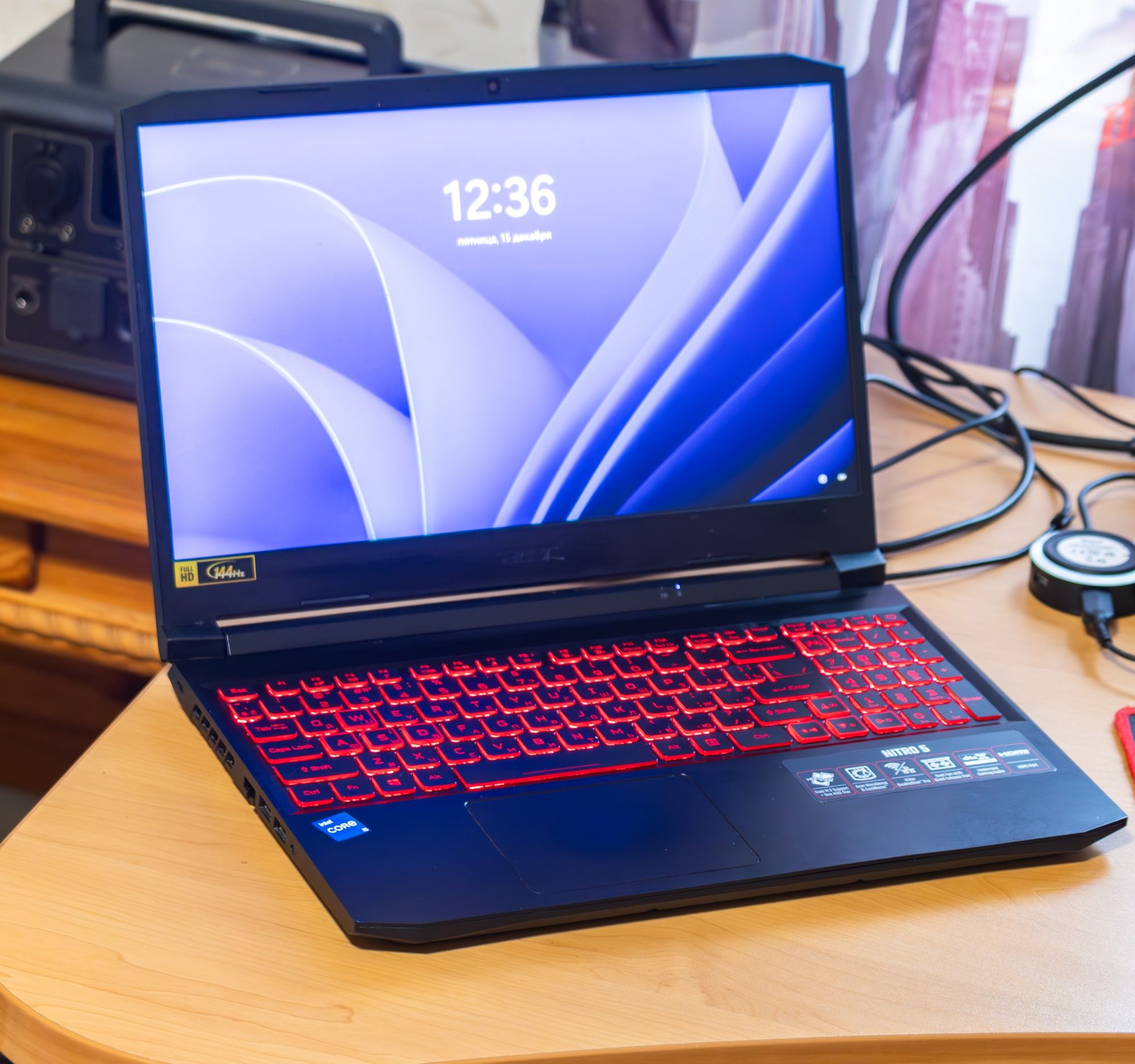 Ноутбук Acer Nitro 5 (AN515-56) I5-11300H 32GB RAM RTX 3050