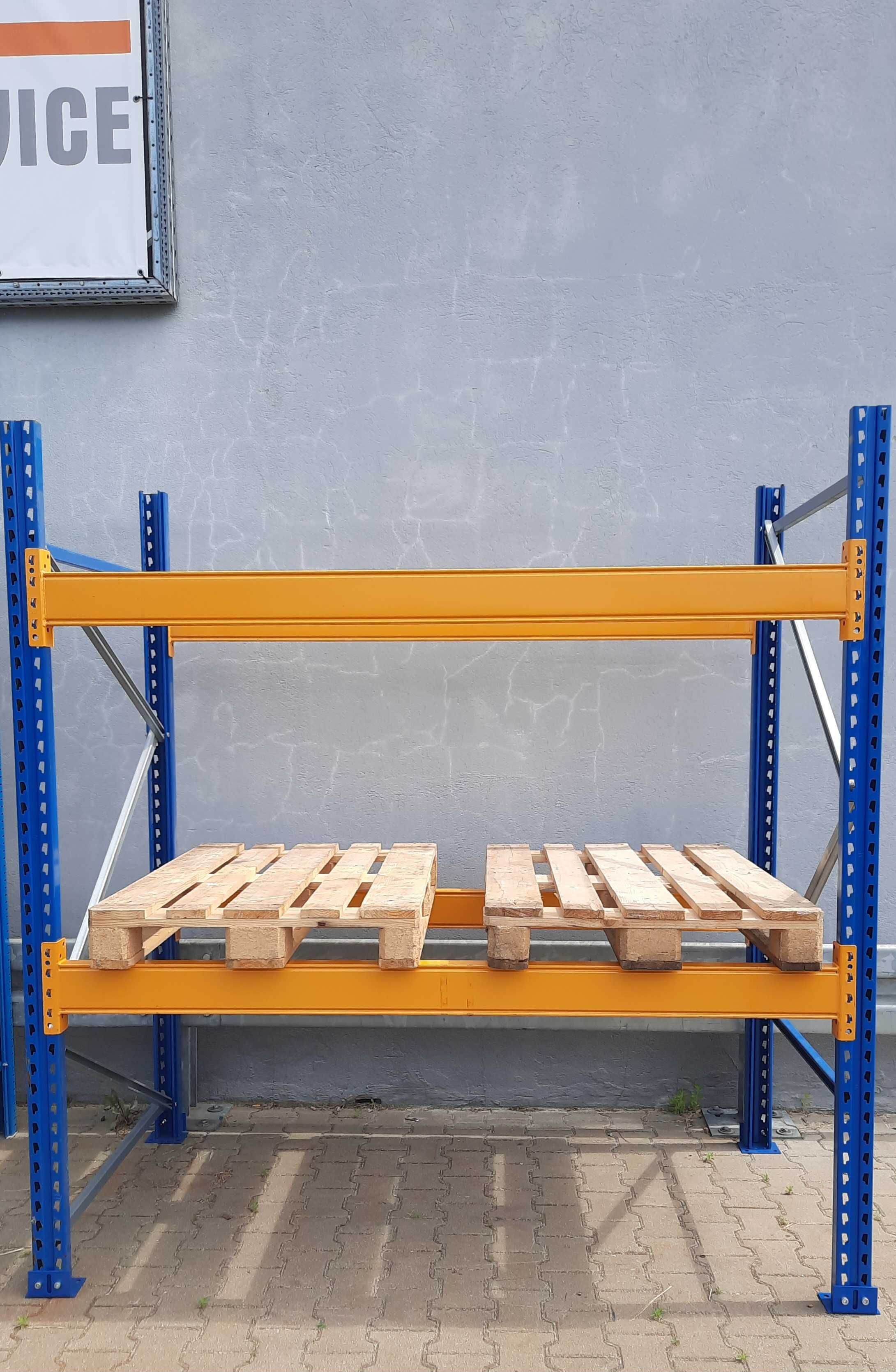 Regały paletowe Jungheinrich, regał magazynowy 215x190cm do warsztatu
