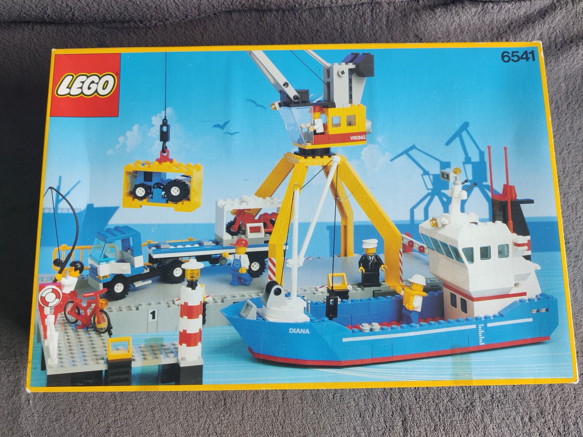 Lego 6541 INTERCOASTAL SEAPORT, 100% kompletny, pudełko i instrukcja