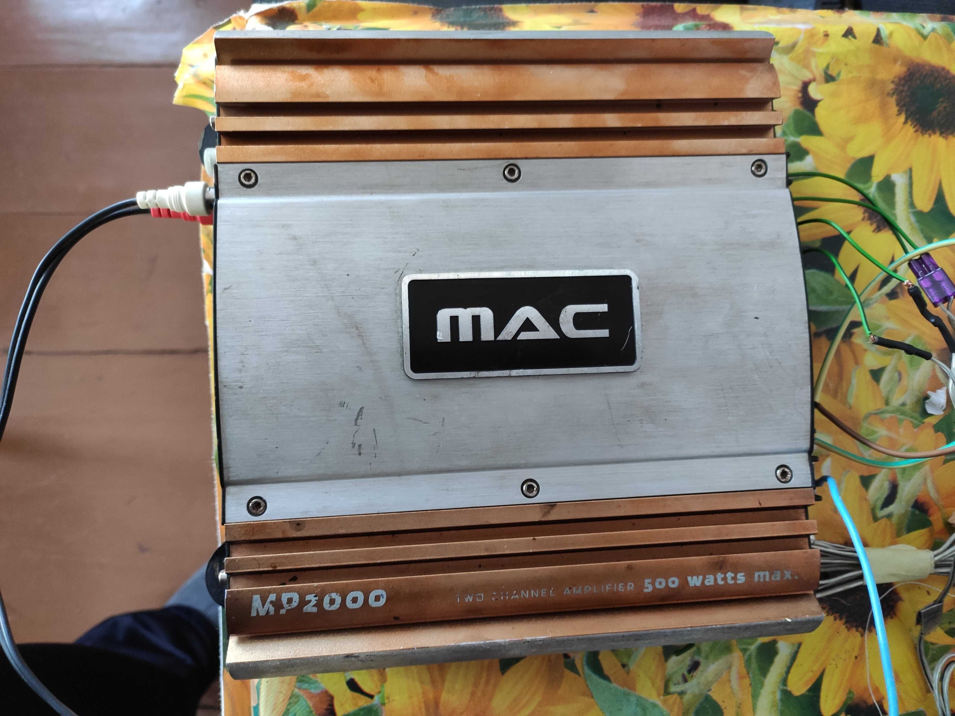 Підсилювач звуку MacAudio MP 2000 усилитель звука